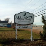 New sign for Rochester, NH business - Before and After