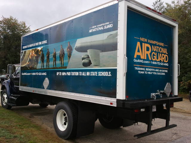 box truck wrap eliot, me